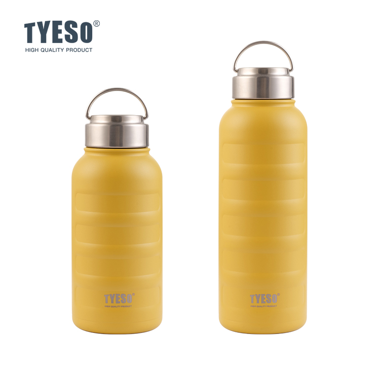 Tyeso Drum Termos Vakumlu Paslanmaz Çelik Taşıma Kulplu 1000ML