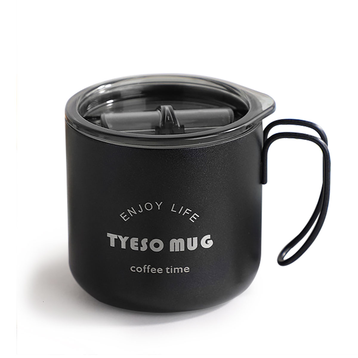 Tyeso Fiery Mug Vakumlu Paslanmaz Çelik  Termal Kapaklı 350ML